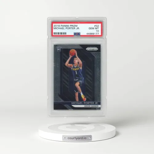 2018 Panini Prizm #32 Michael Porter Jr. (PSA 10 GEM MINT)
