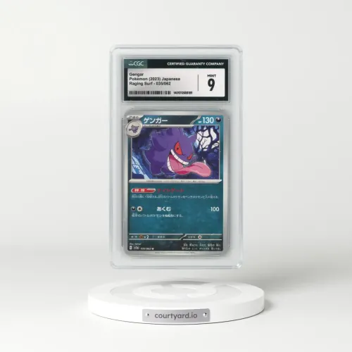2023 Raging Surf #035/062 Gengar (CGC 9 MINT)
