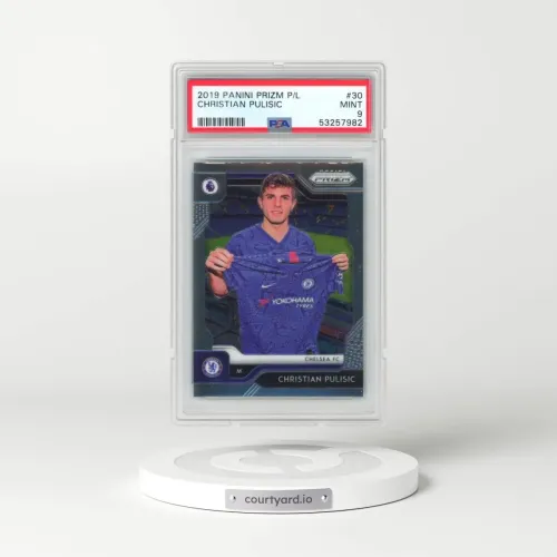 2019 Panini Prizm Premier League #30 Christian Pulisic (PSA 9 MINT)