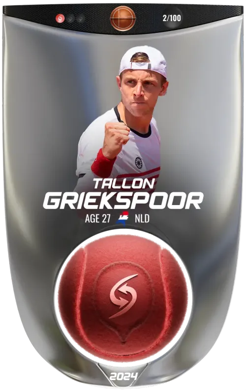 Tallon Griekspoor - Silver - Service #1432