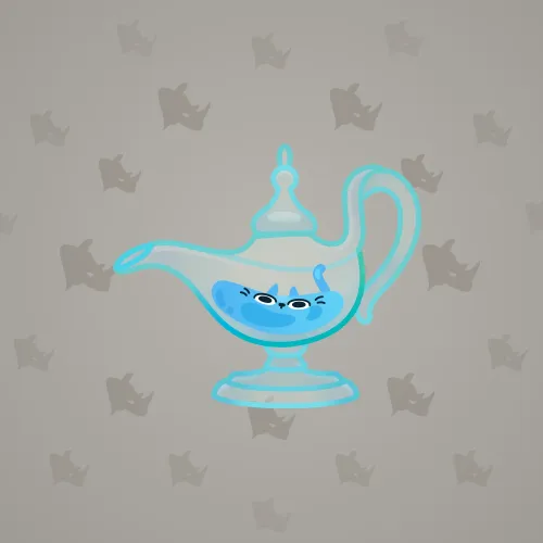 Genie Lamp #4597