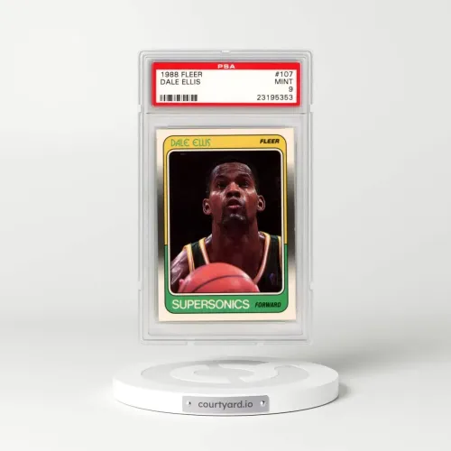 1988 Fleer #107 Dale Ellis (PSA 9 MINT)