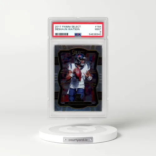 2017 Panini Select #164 Deshaun Watson (PSA 9 MINT)