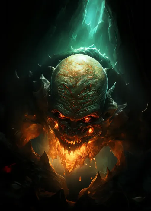 Four-eyed Gloombringer Troll #2288