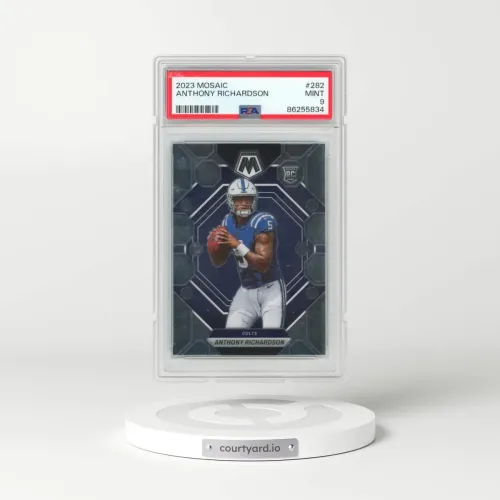 2023 Panini Mosaic #282 Anthony Richardson (PSA 9 MINT)