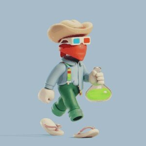 Invisible Friends 3D #1258