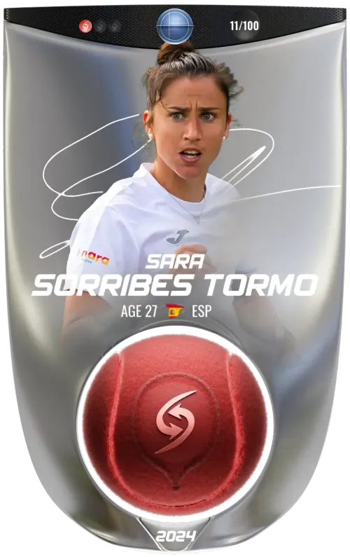 Sara Sorribes Tormo - Silver - Service #11782