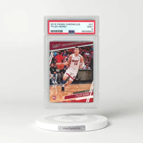 2019 Panini Chronicles #57 Tyler Herro (PSA 9 MINT)
