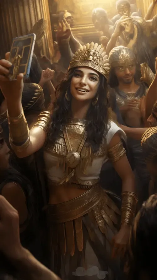 Cleopatra Selfie