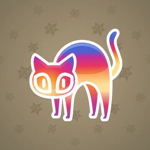 Scared Cat #3313