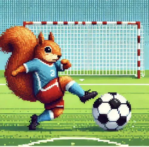 Soccer Squirrel #1