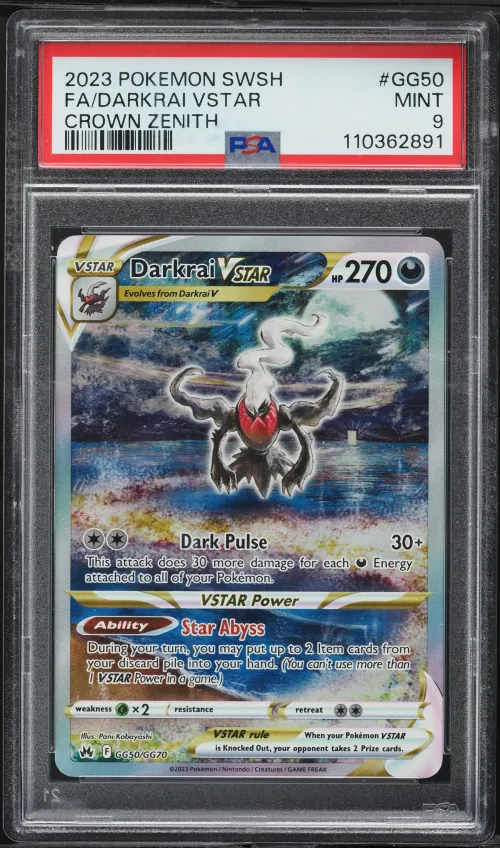 2023 #GG50 Full Art/Darkrai Vsta