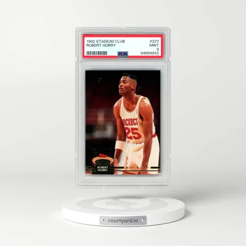 1992 Stadium Club #223 Robert Horry (PSA 9 MINT)