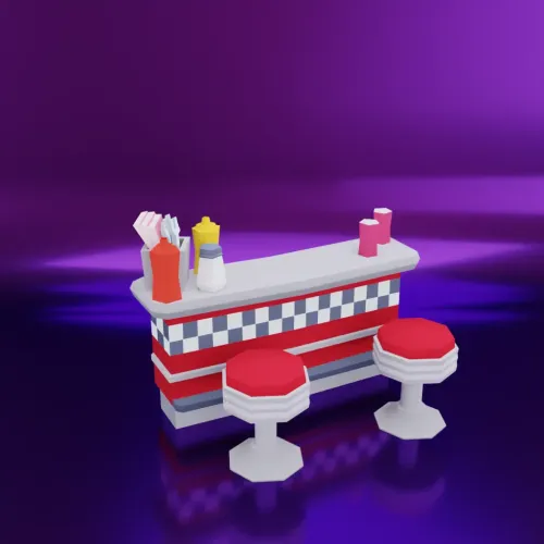 Jukebox Joint Table #4266