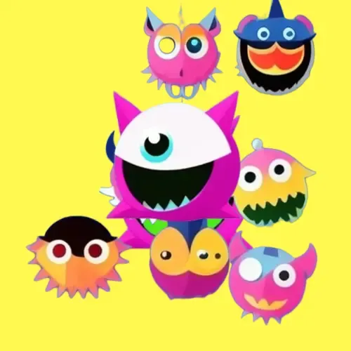Cartoon Monsters 2 #8733