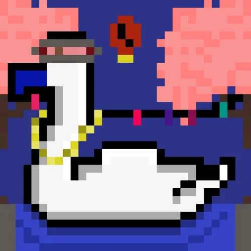 Swimming Swans #354
