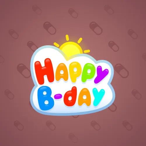 B-Day Candle #78660