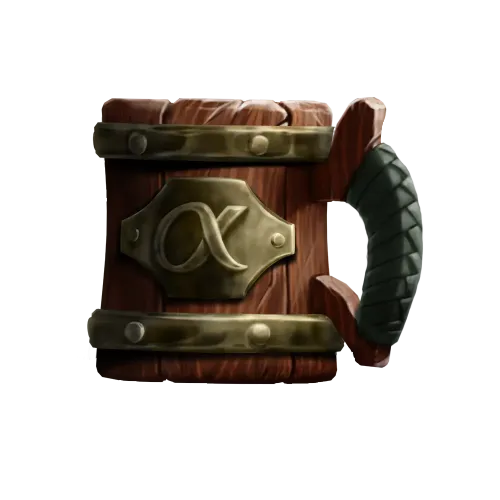 Fallen Moon Souvenir Mug #835