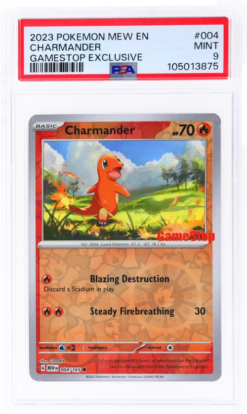 2023 #004 Charmander PSA Mew EN