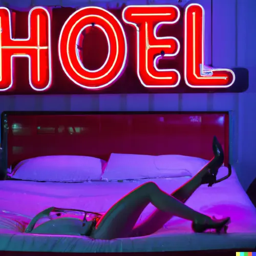 MISS AL SIMPSON X DALL-E 2 - LOST MOTEL 29 #29