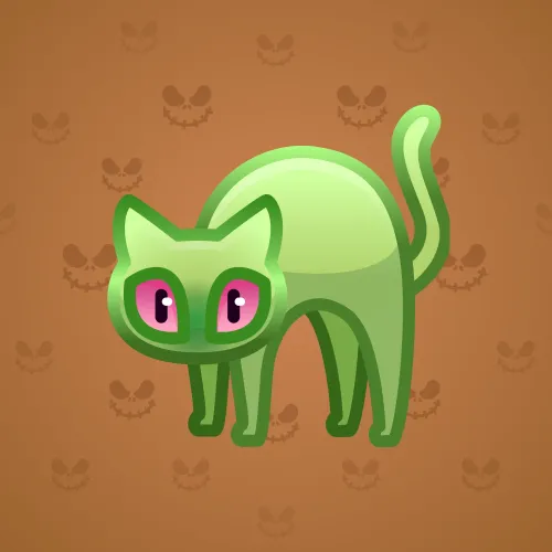 Scared Cat #11698