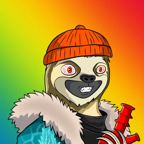 Stoned Sloth V2 #1451