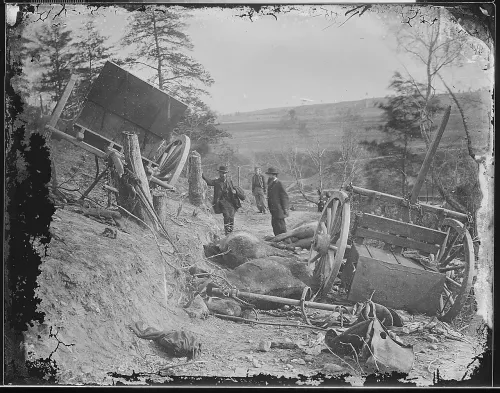 Havoc, Effect of a 32lb Shell, Fredericksburg VA #9