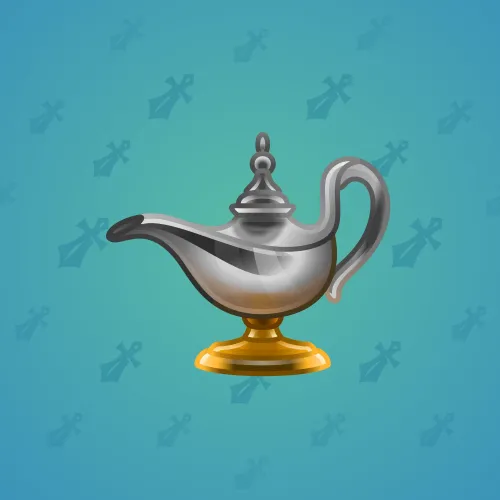 Genie Lamp #3535