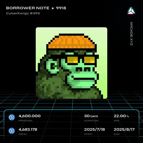 Arcade.xyz Borrower Note #9918