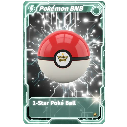1 Star PokeBall #0805