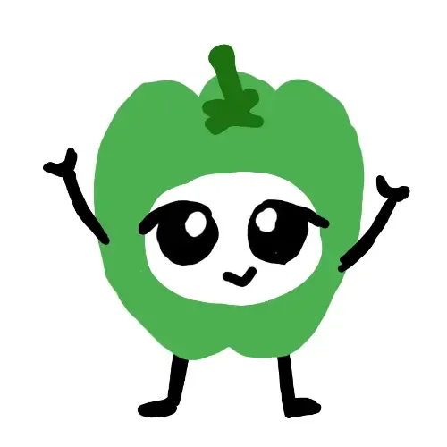 green bell pepper retart #81