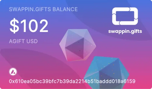 AGIFT $102 USD