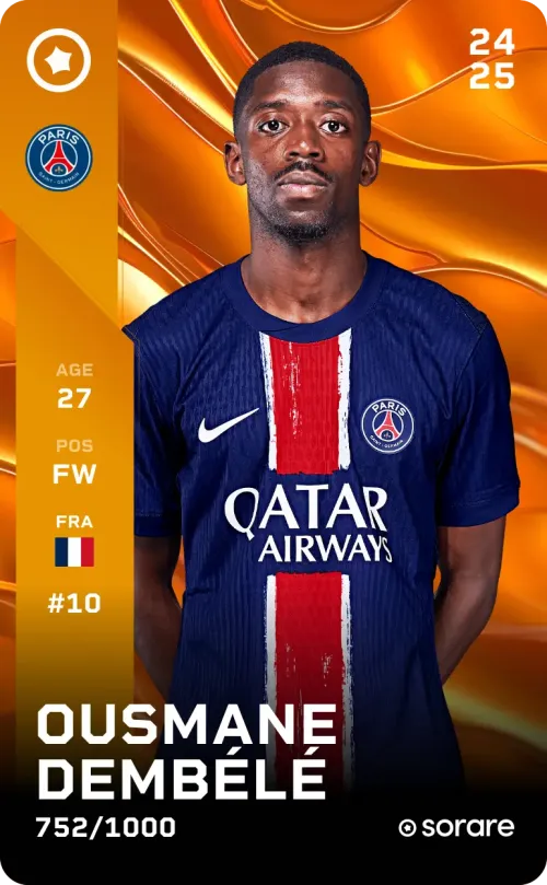 Ousmane Dembélé 2024-25 • Limited 752/1000