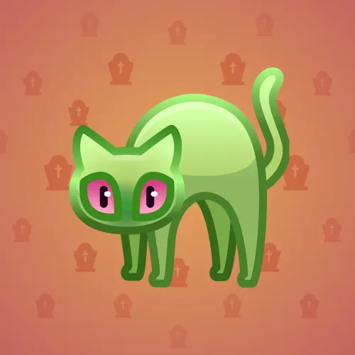 Scared Cat #10157