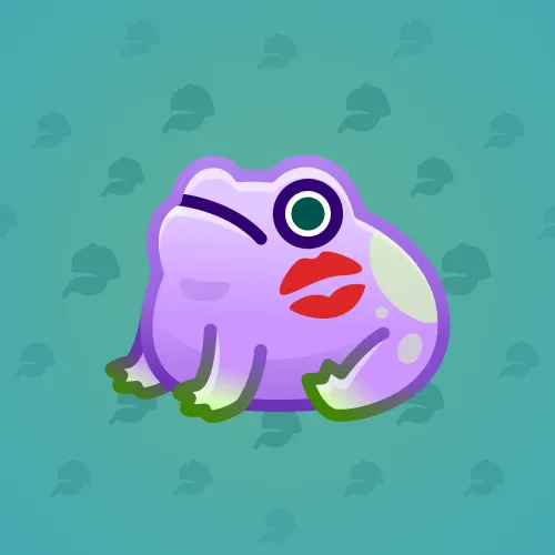 Kissed Frog #6095