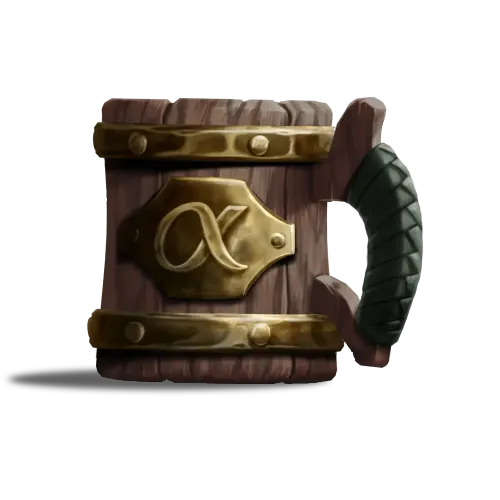 Fallen Moon Souvenir Mug #254