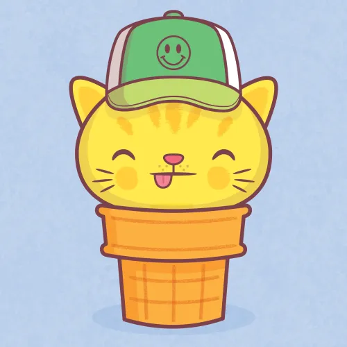Kitty Cone #3506