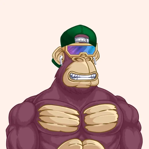 Shredded Apes Gym Club #555