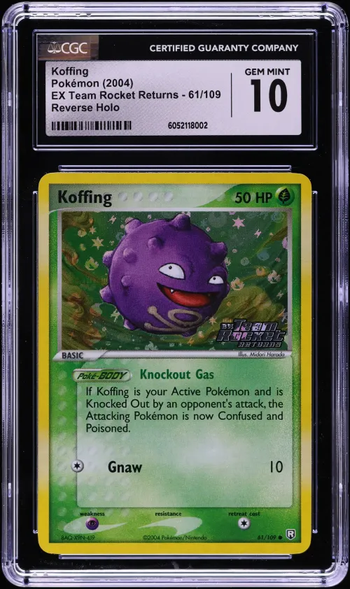 2004 #61 Koffing-Reverse Foil CG