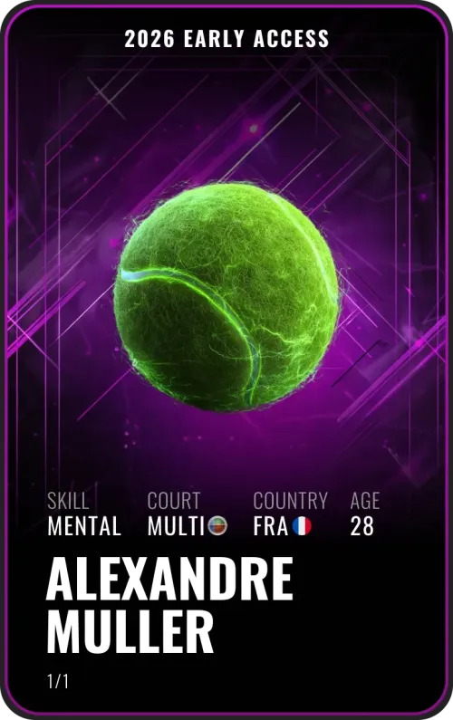 Alexandre Muller - Platinum - Mental #212440