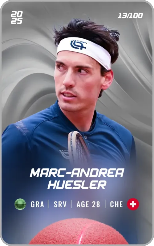 Marc-Andrea Huesler - Silver - Service #183956