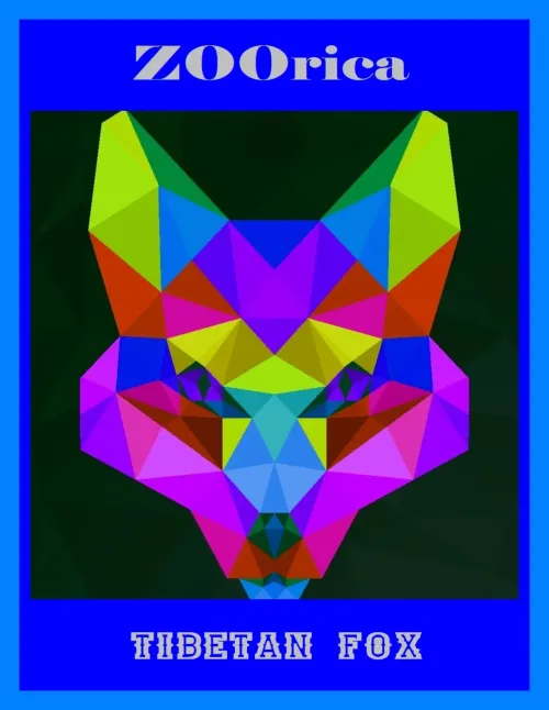 TIBETAN FOX #1307
