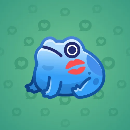 Kissed Frog #7609