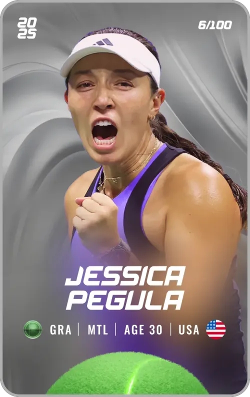 Jessica Pegula - Silver - Mental #178166