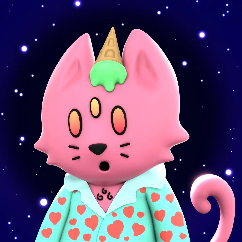 Cosmic Cat #4442