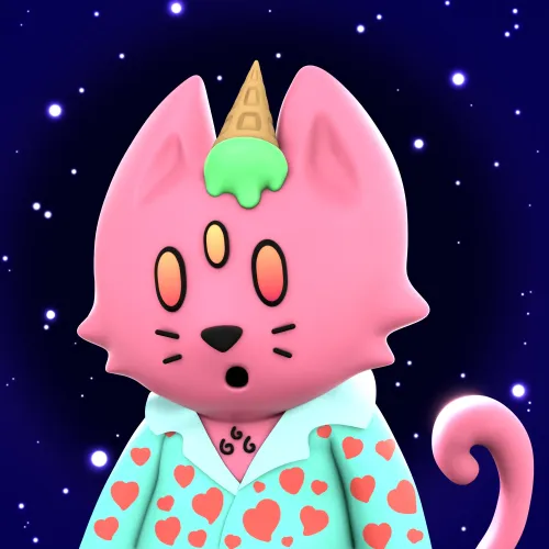 Cosmic Cat #4442