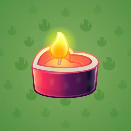 Love Candle #4958