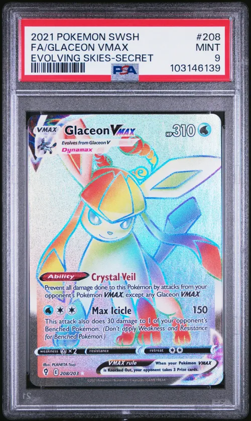 2021 #208 Full Art/Glaceon Vmax