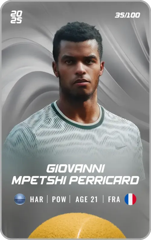 Giovanni Mpetshi Perricard - Silver - Power #192691