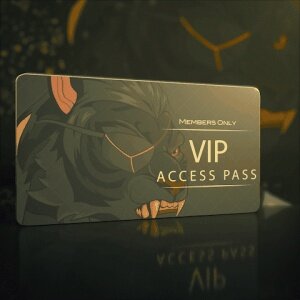 WU TIGER CLAN VIP ACCESS PASS #7